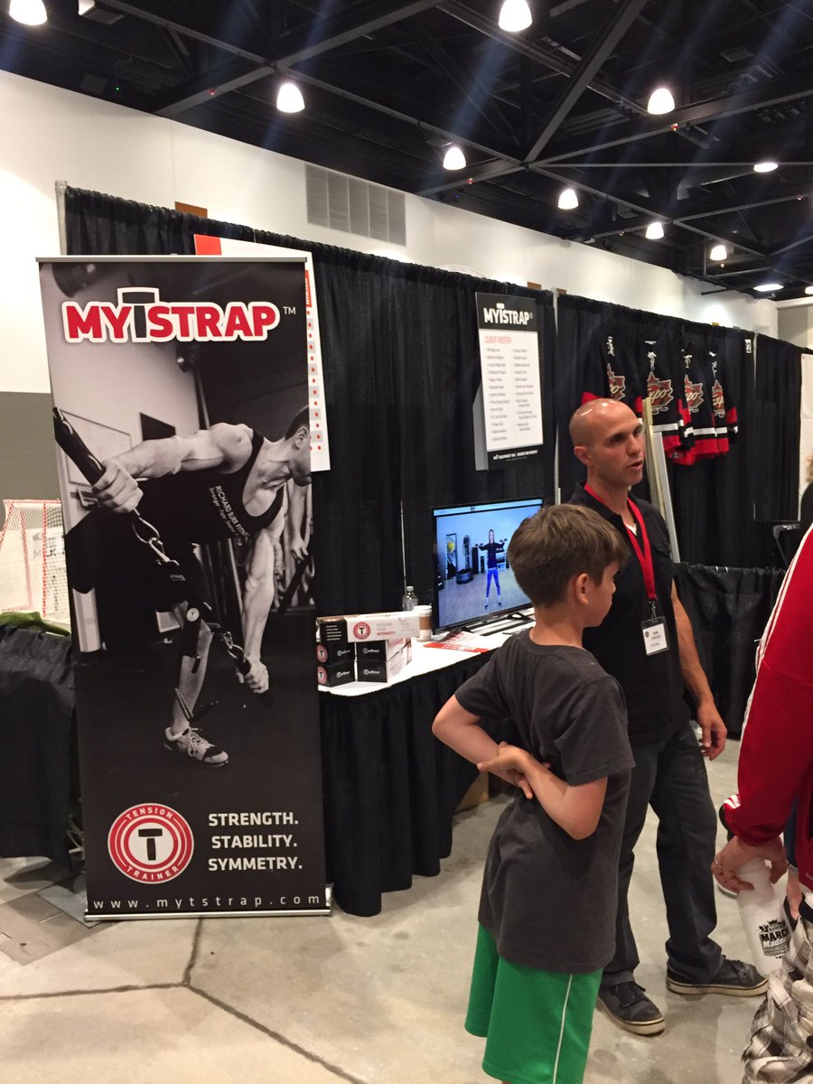 CDNHockeyExpo's tweet photo. Discover your intensity with @tensiontrainer #MyStrap https://t.co/PbM7w4esxB