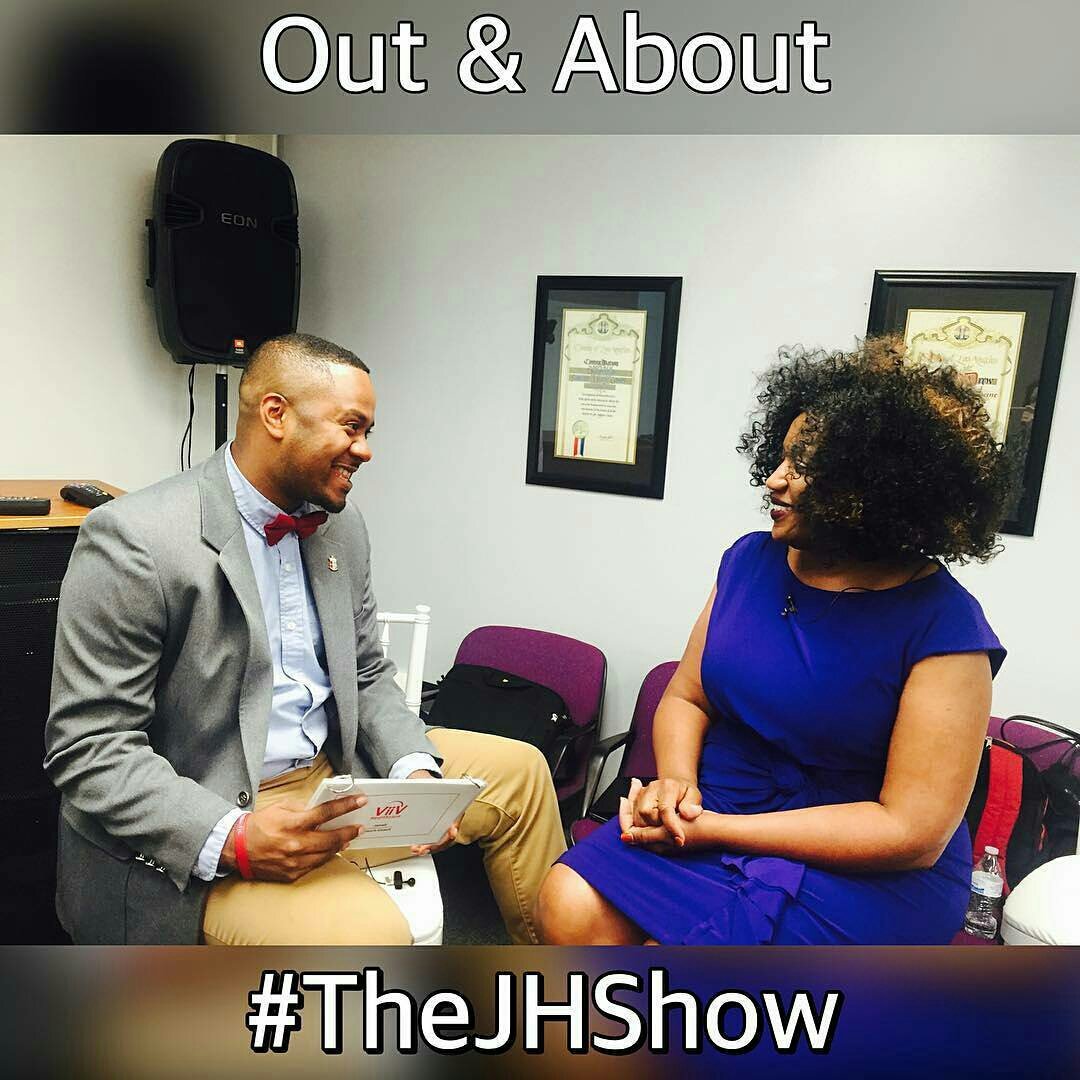 thejhshow's tweet photo. Our amazing host @J_Hardnett stopped in LA on the tour! Staytuned for more tour  updatesall summer long! #TheJHShow https://t.co/GUTqgd0Eee