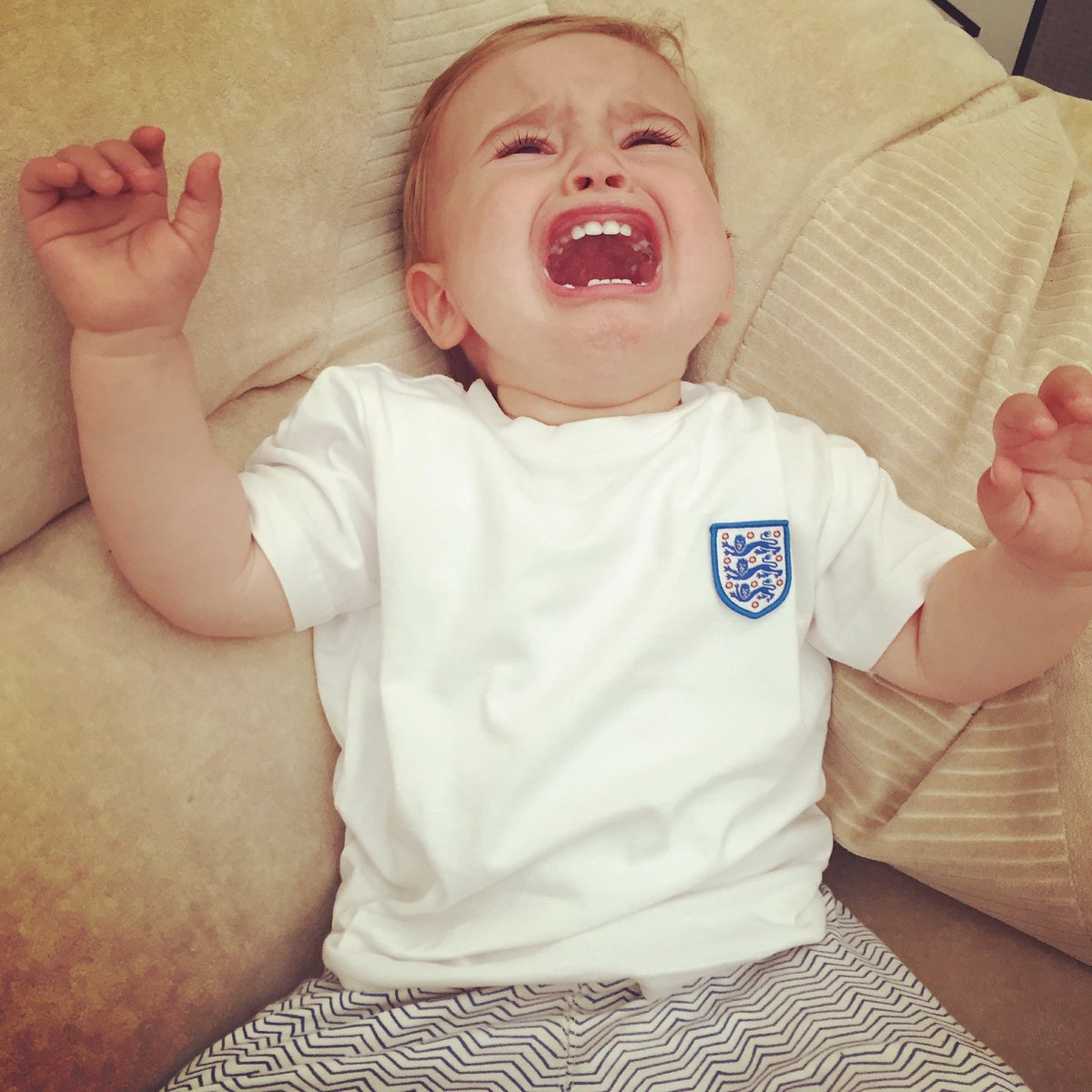 When I told Jack the chances of us winning the Euros is pretty much zero #Euros2016 #Football #England #MumsOfBoys