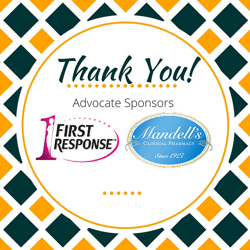 TriStateWalk's tweet image. Thank you to Advocate Sponsors @MandellsRx &amp;amp; First Response for your support of the #TriStateWalkofHope!