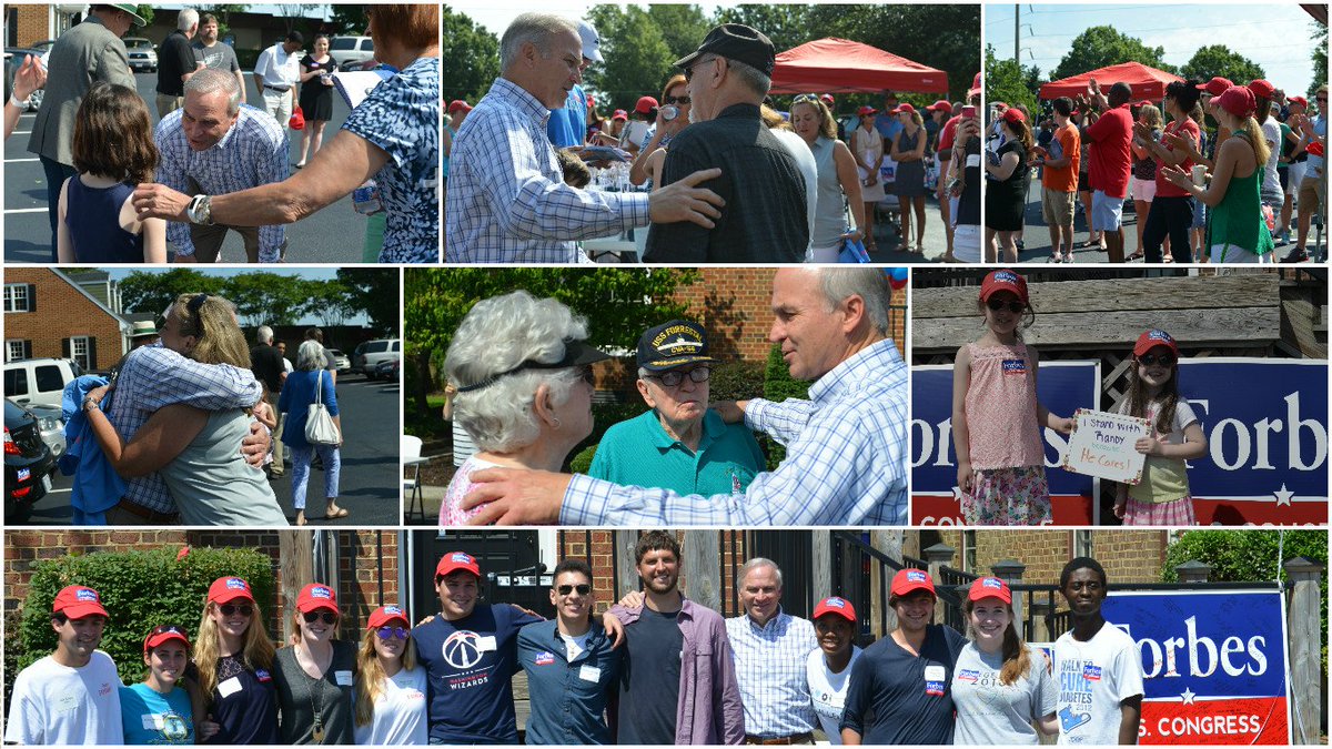RepRandyForbes's tweet image. Huge thank you to all our volunteers who came out today. Great momentum going into the primary THIS Tuesday! #Vapol