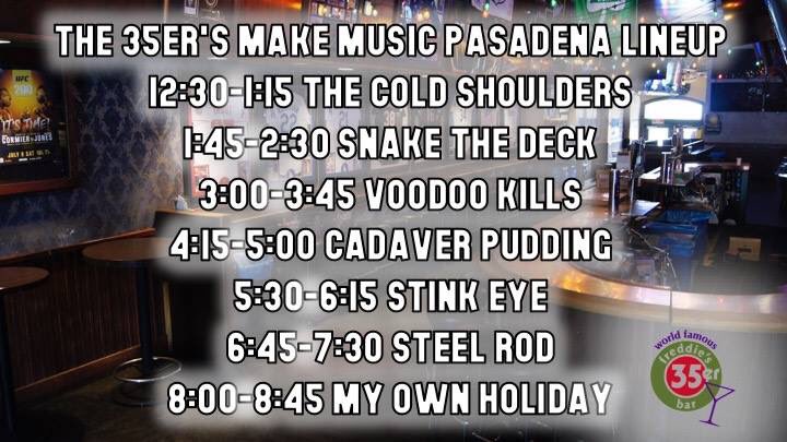 35erbar's tweet photo. Dont forget to stop by for #MakeMusicPasadena!
#35er https://t.co/kVDFcfOtdQ