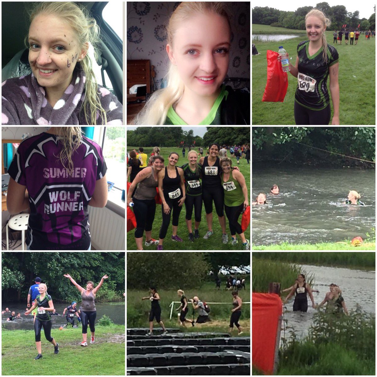 _MissShipp's tweet image. Teamwork! #summerwolf #wolfrun2016