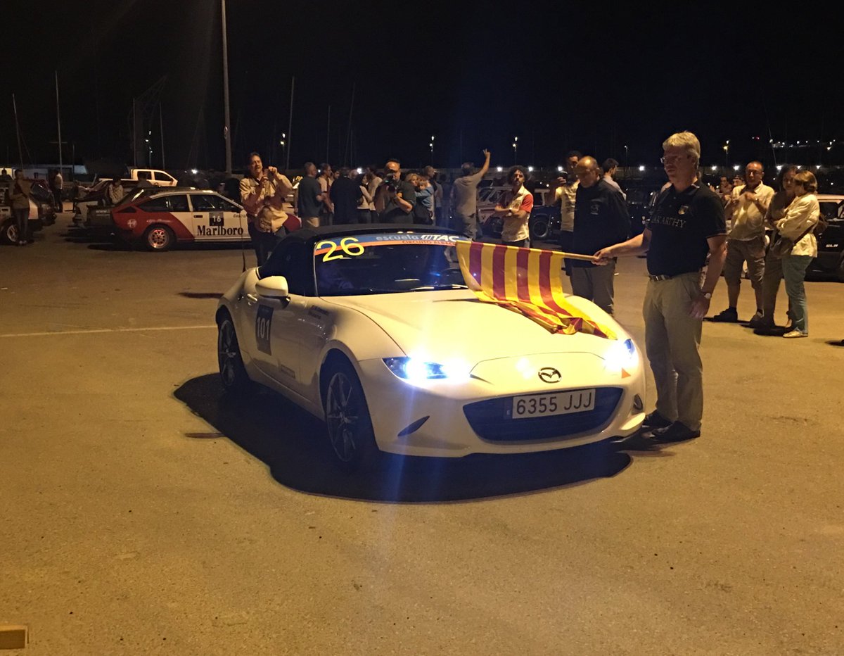 Arranca el #criterium Costa Brava Nocturn!! <a href="/miguel58martin/">Miguel Martin Garcia</a> <a href="/MazdaTacTeam/">Mazda TAC Team</a>  <a href="/RallyClassics/">RallyClassics</a>