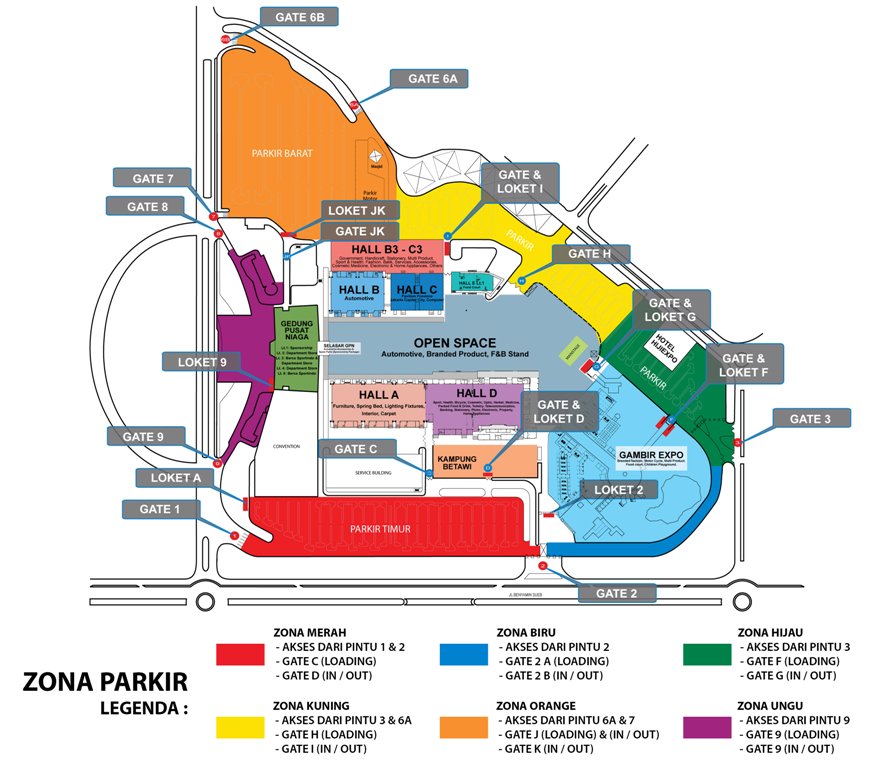 Jakarta Fair on Twitter: "Karna area @JIExpo luasnya tak terkira :p