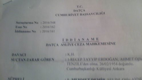 datçada bir ilk daha
21 kişi hakkında rte hakaretten türk ceza kanunu 299/1 299/2 .53.1 maddesinden dava acıldı