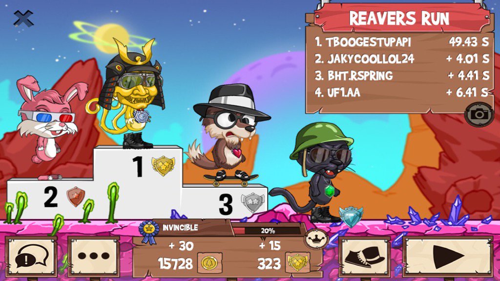 4CE_TBoog's tweet photo. Get on my level, son! #funrun2 #jakycoollol24 #Rspring #aa https://t.co/fk2HVZ3j0c