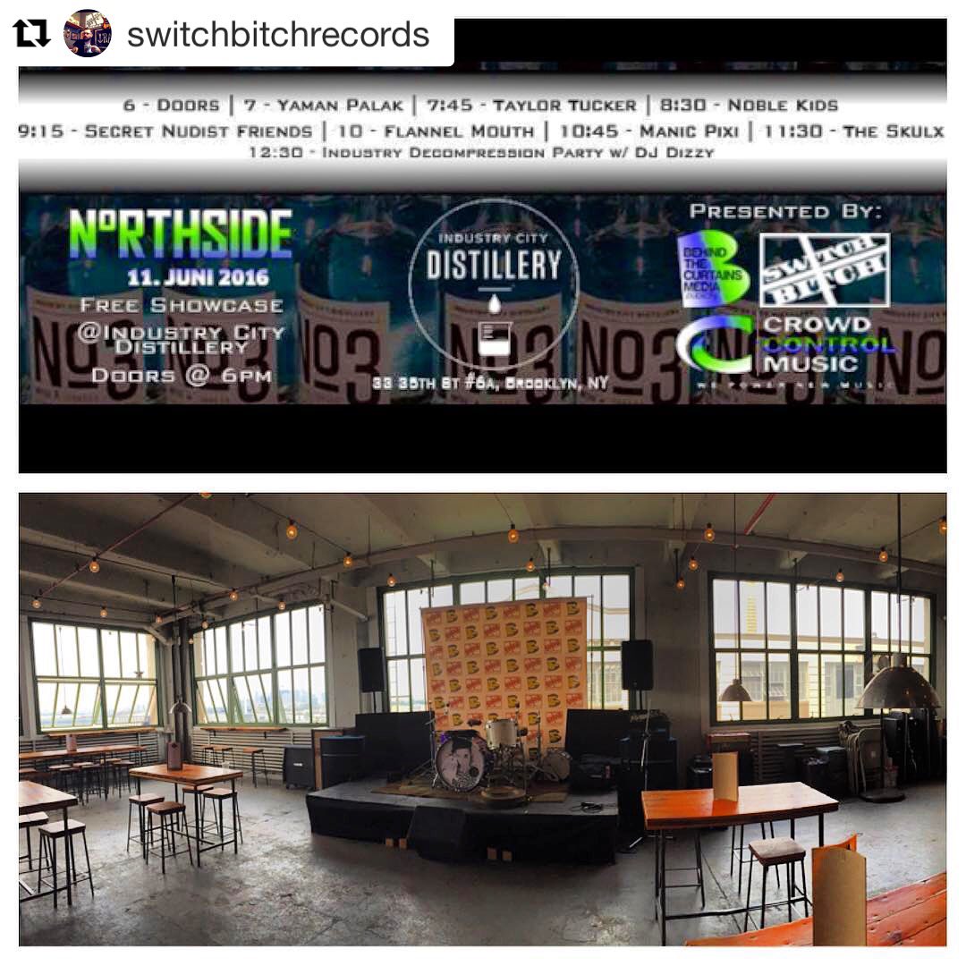 Tonight's Brooklyn blowout! Come catch us as we tear apart the <a href="/drinkicd/">ICD</a> distillery from the top down! It's FREE!