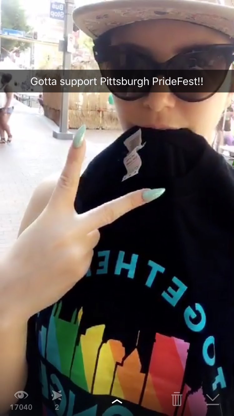 Romi Rain on Twitter: "#PittsburghPride 🏼️ ️ #weareallequal 🌈…