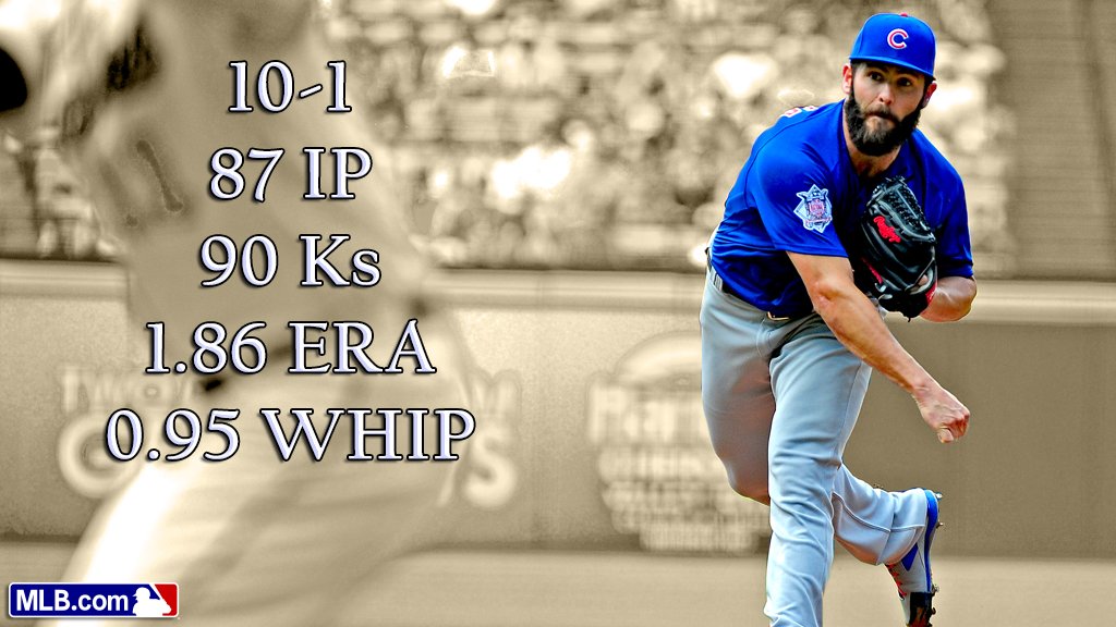 MLB's tweet image. An impressive body of work by Jake. atmlb.com/1UnyAkJ