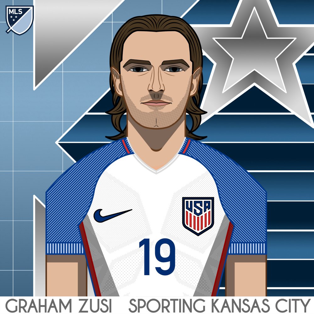 MLS's tweet photo. Hey there, @gzusi. The winger checks in for Bedoya. #USAvPAR #CopaAmerica https://t.co/xR7p83Dc08