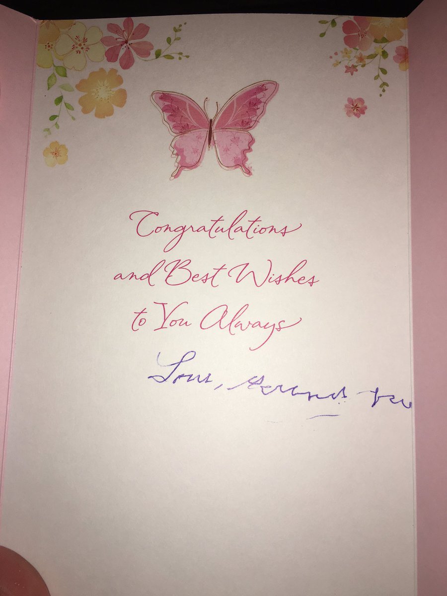 GallagherHaile's tweet photo. He said he wished he could make my graduation so I put the ribbon from the card on my cap so he will be with me https://t.co/rX7YU3SXR4