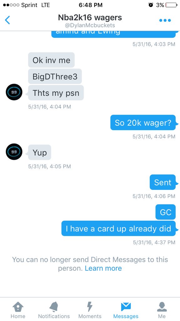 2k_ejmonje's tweet photo. @2kPrimeTime tell @DylanMcbuckets to pay me my 20k https://t.co/seDQ2Fqhii