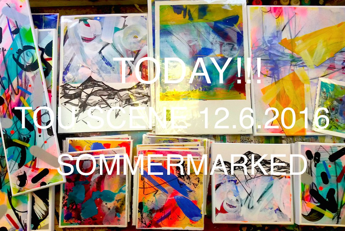 algreenall's tweet image. Good Morning #Stavanger - Tou Scene Market today, come see the #art, #fun and good creative people of #rogaland!