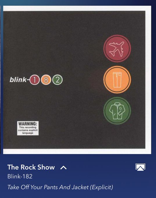 Forever cool in my book #Blink182 https://t.co/Wjfs45pPnj<a href="/tag/blink182"class="tags">#Blink182</a>