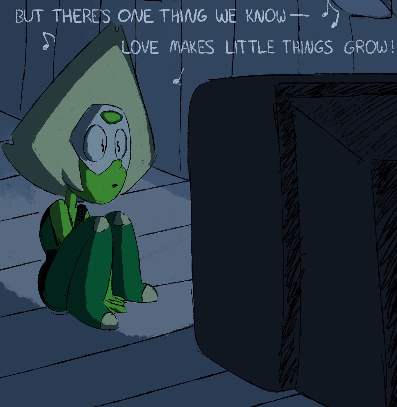 “peridot would love clifford's puppy days though”