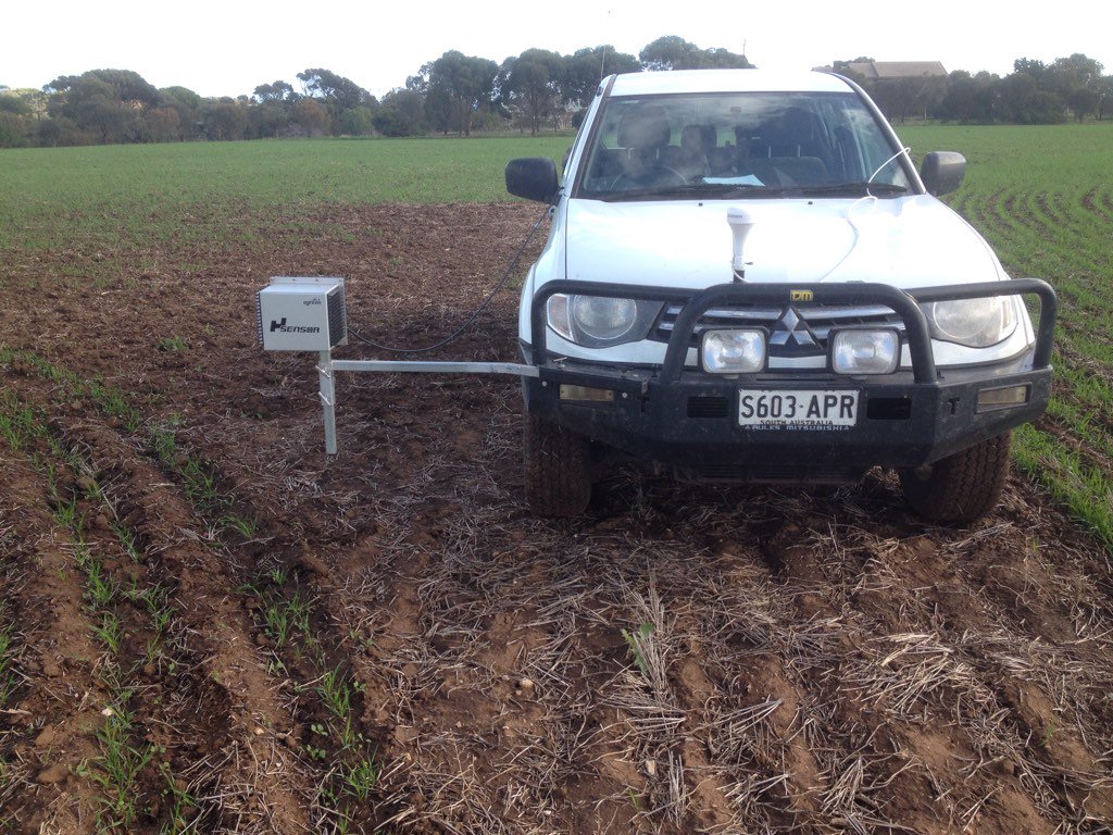 stuart_sherriff's tweet image. A fine day for mapping radish in 2leaf trojan with H Sensor. #PieceOfCake