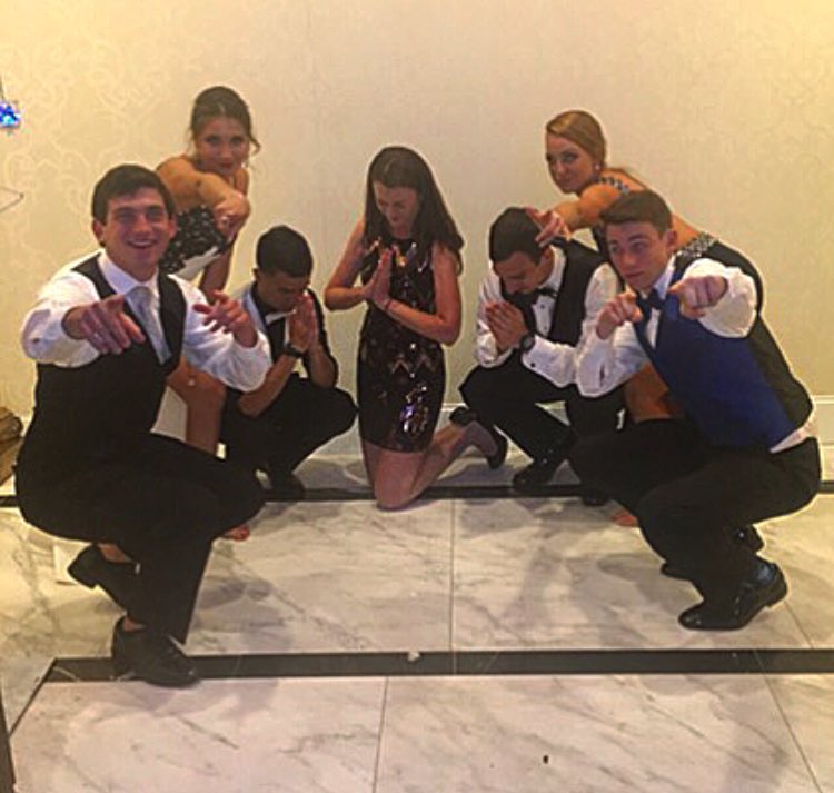 ava_nicole_9's tweet photo. The Squad's Last Dance @SMcLeod_Nine #SeniorProm2016 https://t.co/ibiFXpllRP