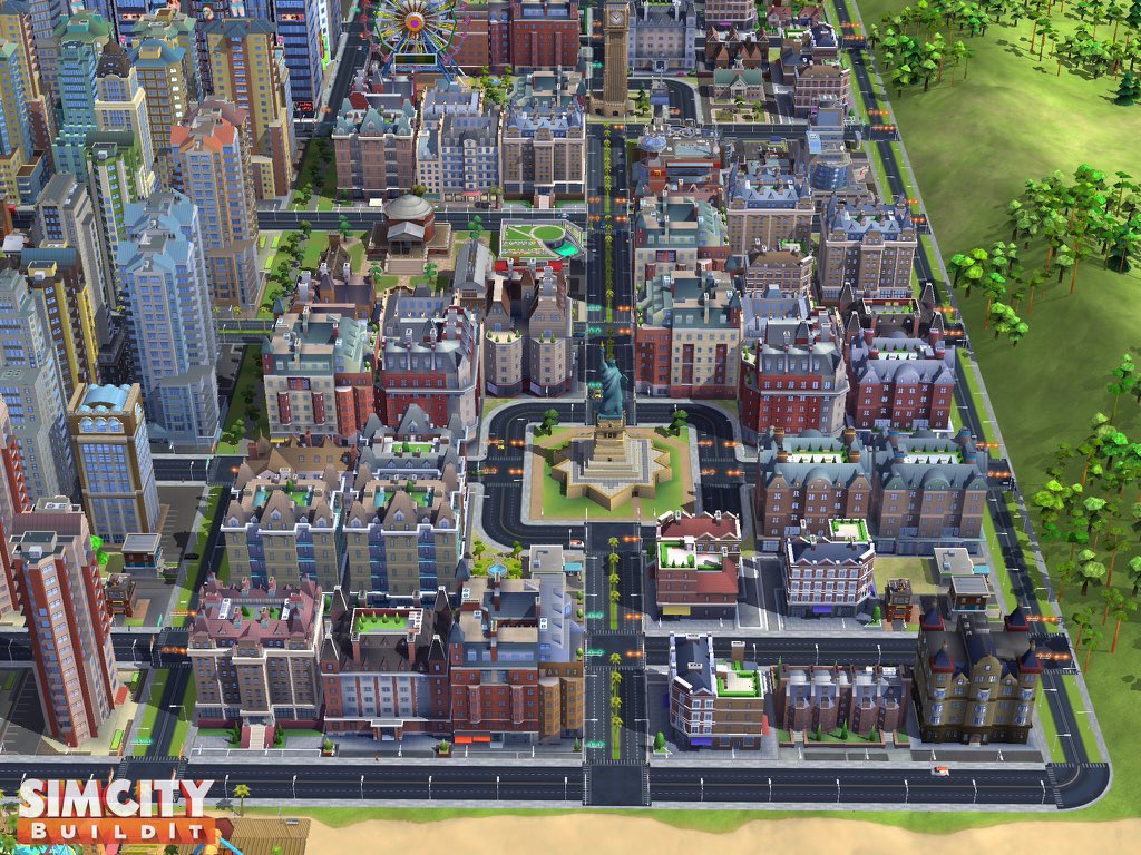 Simcity Buildit Endgame Layout With Max Population Boosts Scbuildit My Sims City