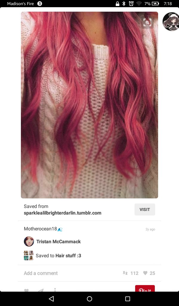 kittycutie100's tweet photo. Should I dye half of my hair this color??? https://t.co/aqM5Leo8Vn