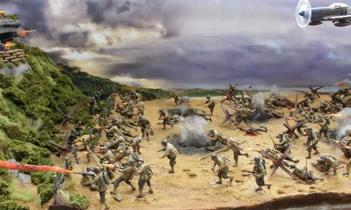Ikidolanancom On Twitter Diorama Kece D Day Omaha Beach