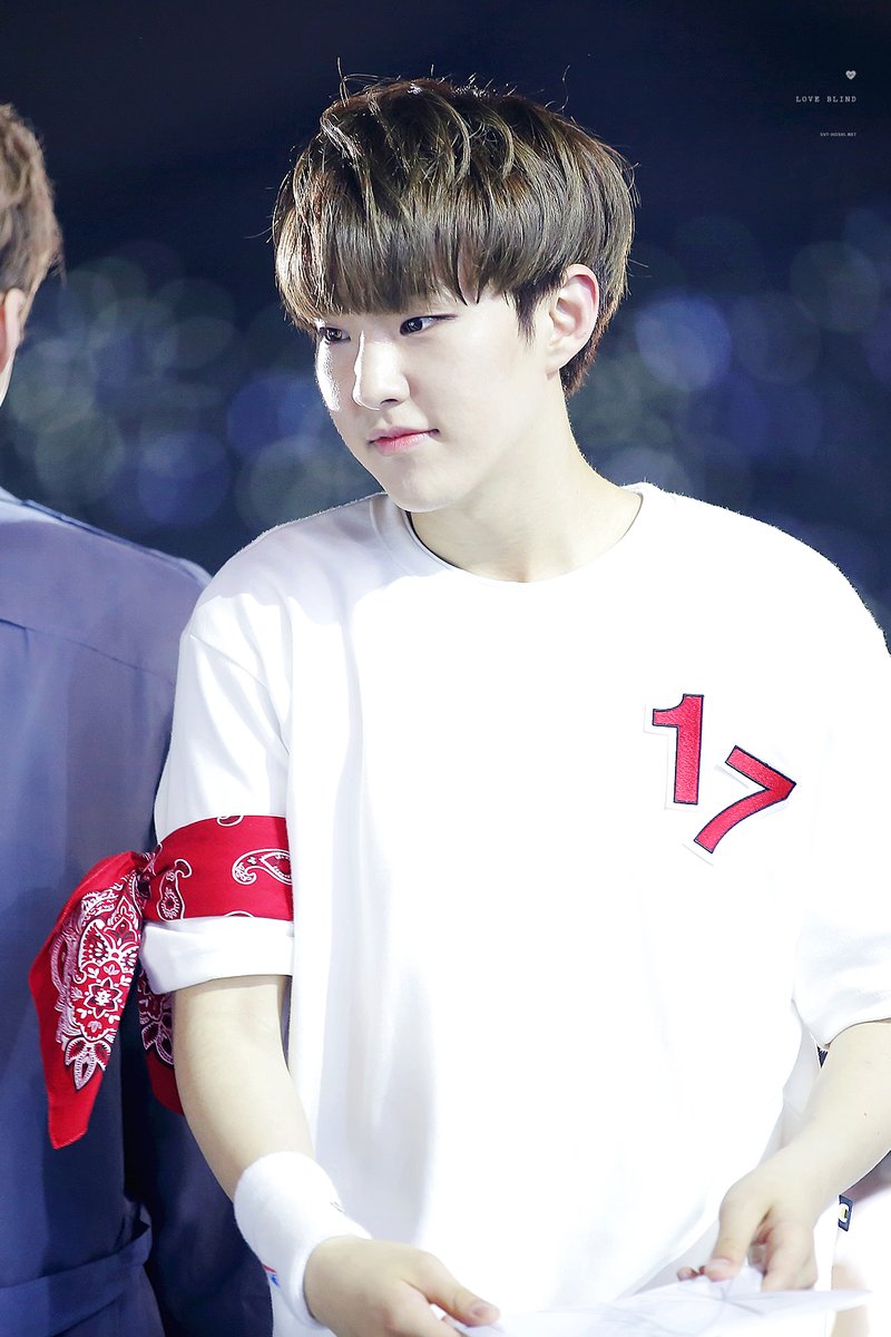 Tiger Bear on Twitter: "[HQ] 160604 HOSHI ©MLB #호시 #HOSHI #세븐틴