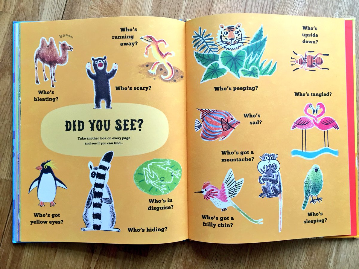 maybeswabey's tweet photo. A profusion of technicolor wonderment! Great work from #huiskipp in 'A Pandemonium of Parrots' via @BigPicturePress https://t.co/rM6NifBOul