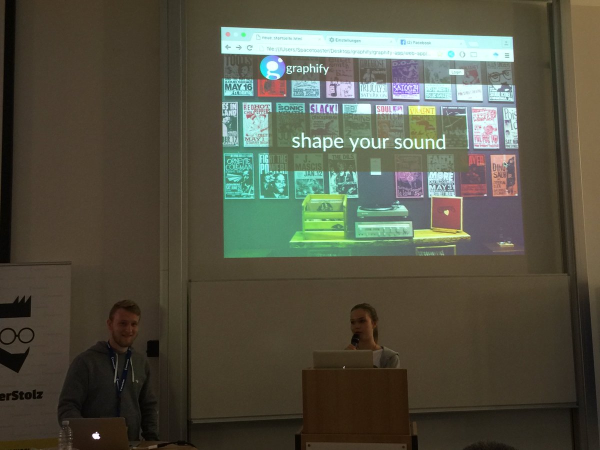 hackerstolz's tweet photo. graphify organizes your @Spotify playlists in a creative way via graphical clustering. #innohacks2016 #hackgermany https://t.co/6iaX3ZRSSB