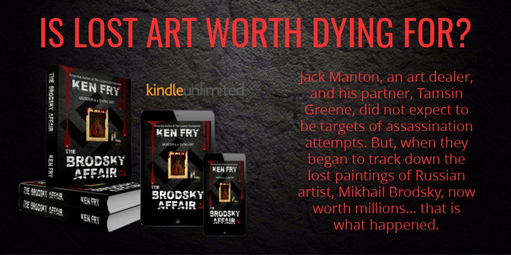 #RT 📚 #READ a #SUSPENSE #THRILLER 
#FREE #KU
🔗 bit.ly/BrodskyAmazonUS
#PDF1
#indiebooksbeseen
#BookBoost
<a href="/KenFry10/">Ken Fry</a>