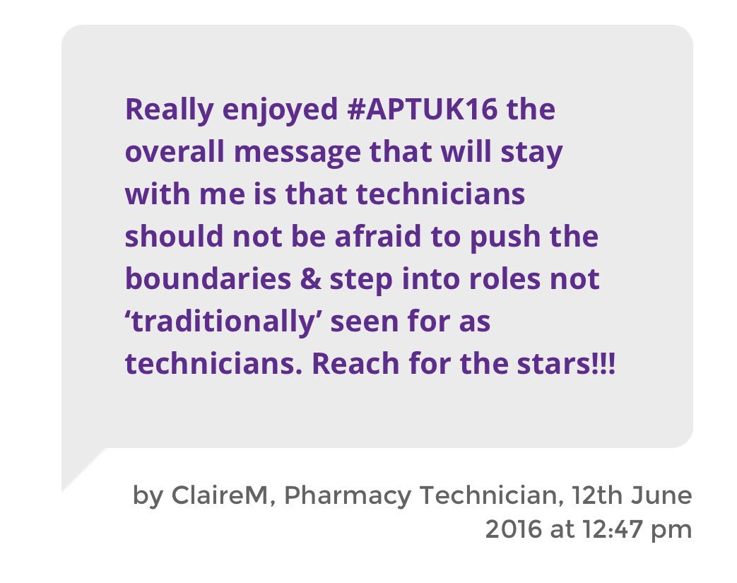 _pharmacytalk's tweet photo. Keep the conversation going #APTUK16 
What did you get from the two day conference? #talkNOW
https://t.co/4PuXlVjAzT https://t.co/zhO8e7AKgy