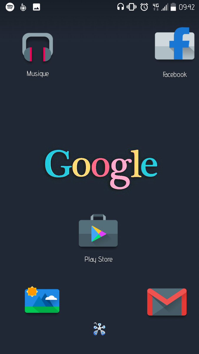 nightstick972's tweet photo. Mon écran d'accueil du jour
#android #htc #theme #customerexperience #htcsense8 https://t.co/4GFEZBuvSG