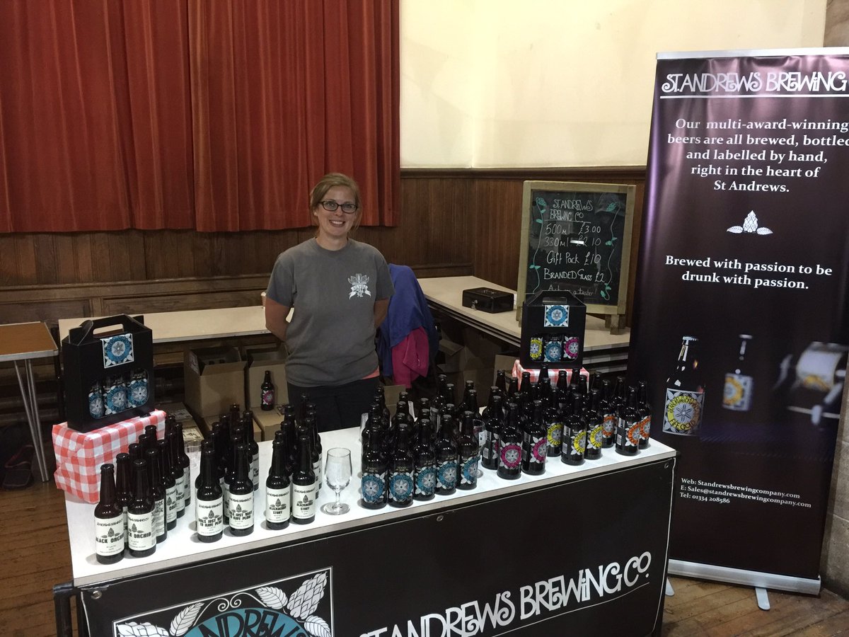 We are back <a href="/CrailFoodFest/">Crail Food Festival</a> today come see us either in the community hall or at out bar on Marketgait #hailcrailale