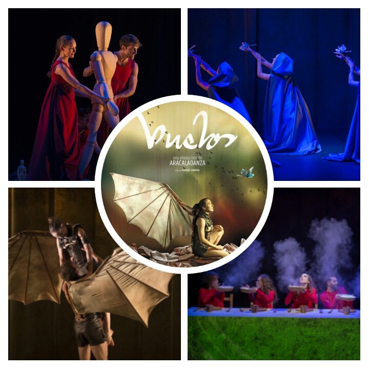 #Peterborough, #Aracaladanza are #intown! Don't miss magical #Vuelos #children #families #allages @KeyTheatre Mon 13