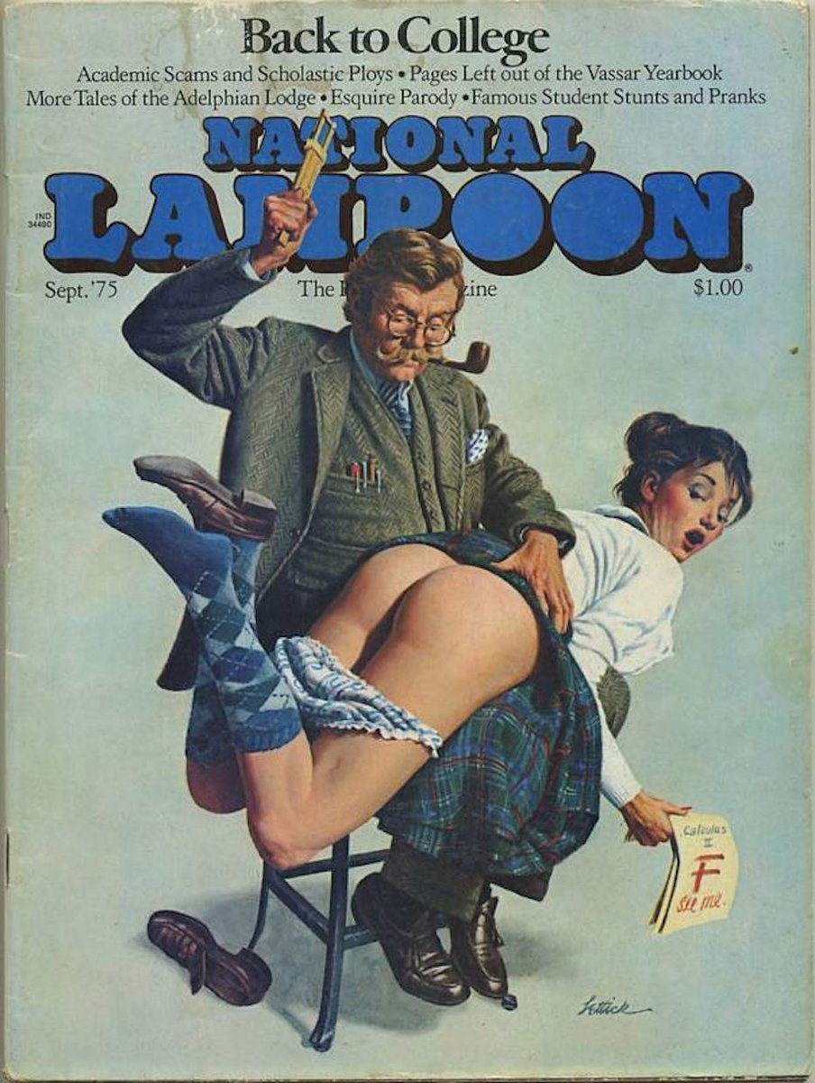 SignoreDistinto's tweet image. Bei tempi andati. E mi riferisco alla rivista. #comics #BDSM #spamking #vintage #humor #magazine #cover