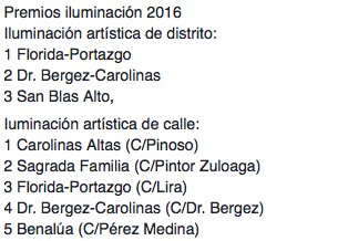 Premios de iluminación artística 2016
#fogueres2016 #fogueres #hogueras #alicante
