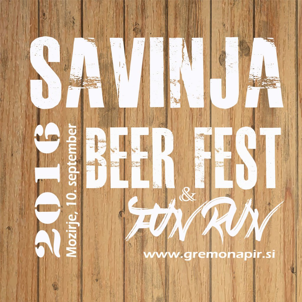 sprememba's tweet photo. Savinja BEER FEST &amp; FUN RUN - Mozirje, 10. september 2016 - festival piva in zabavni tek. hashtag #SavinjaBF16 https://t.co/6AIbW5HG3j