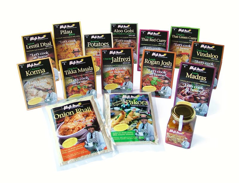 Cook from Scratch and authentic Indian Dinner <a href="/bhajiman/">Bhaji Man</a>.co.uk to celebrate FATHERS DAY