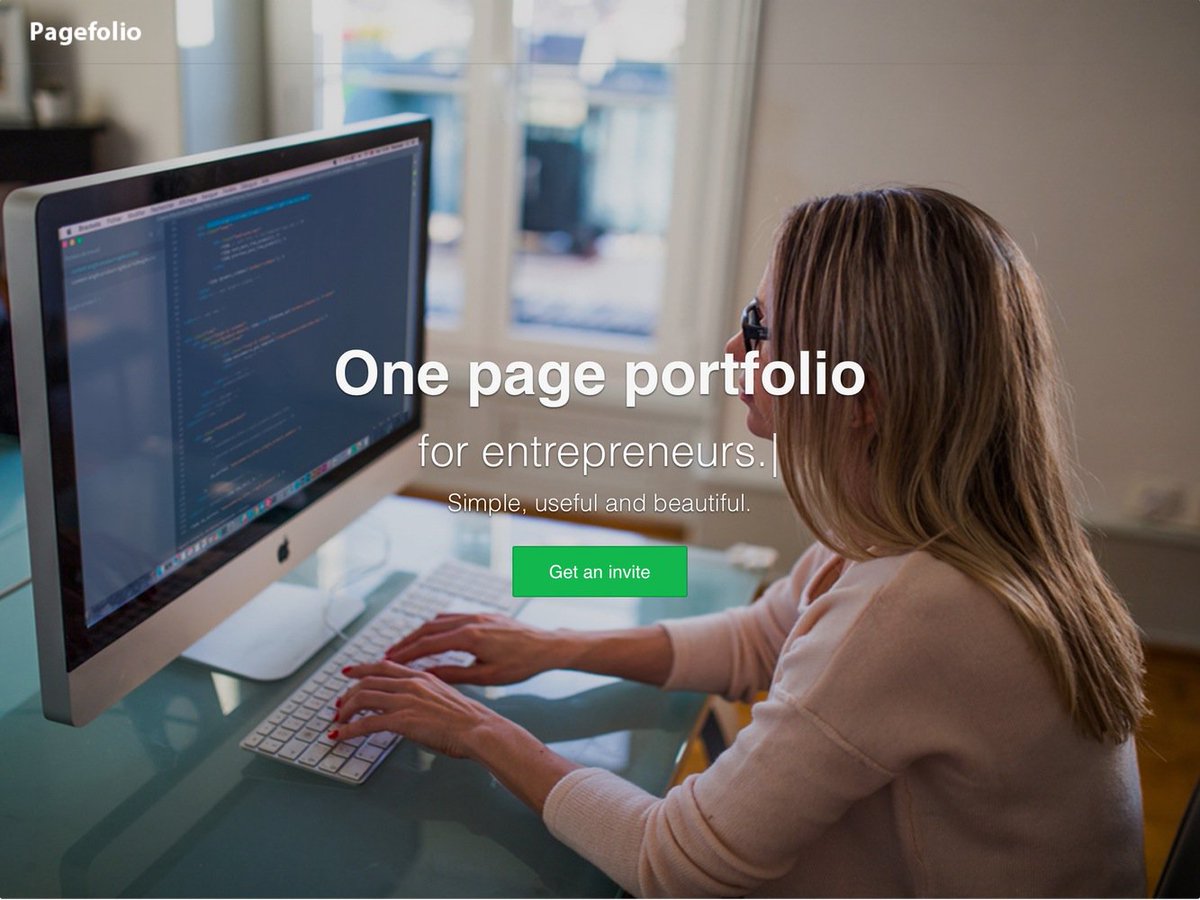 BetaList's tweet image. Pagefolio: One page profile and portfolio you can create in minutes btl.st/23297PQ