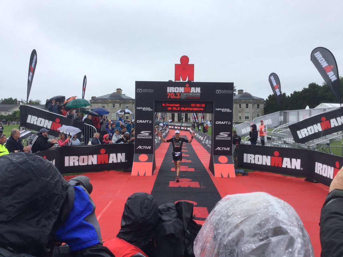 johnscott_star's tweet photo. South African Matt Trautmann wins Ironman70.3Staffordshire in pouring rain and says love Brit weather#IM703staffs https://t.co/02gfZHTEk8