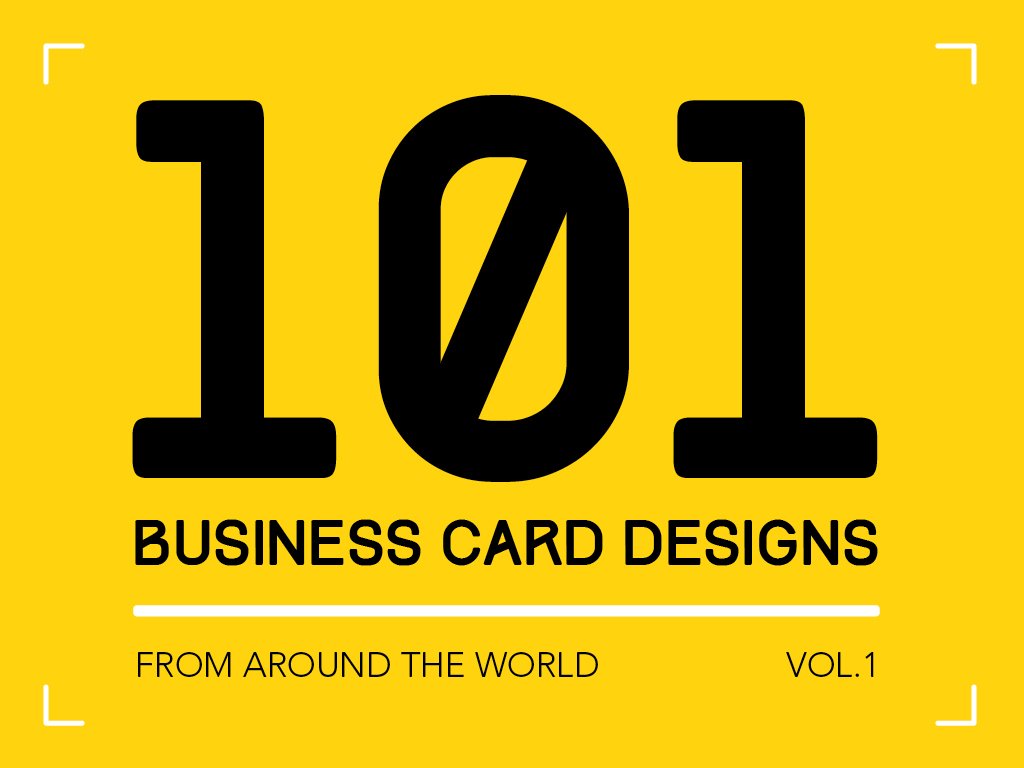 On July 1st we will be releasing a FREE eBook featuring 101 business cards designed and printed around the world!!