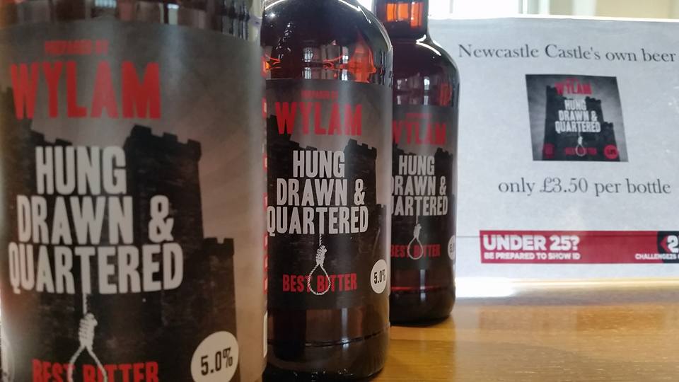 NewcastleCastle's tweet photo. #MedievalMischief continues today (FREE ENTRY). Why not try some of our specially-commissioned @wylambrewery beer? https://t.co/XlrgdZMEdf