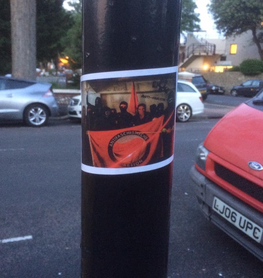 HanselGrettel16's tweet photo. #HS161 #Antifa #Eastbourne #AntiFascists #SouthEast https://t.co/oG7WA8nrOQ