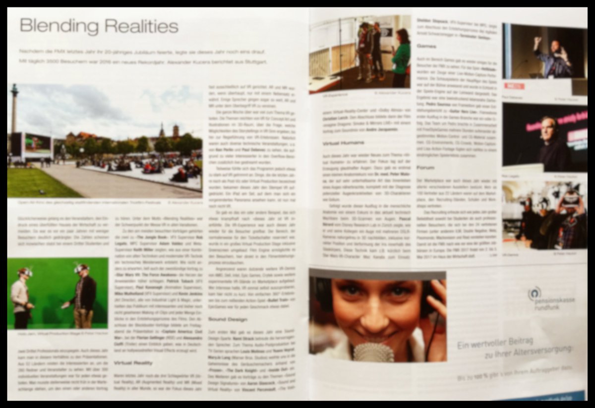 AlexK's tweet photo. My article about #FMX2016 just got published. Go and get yourself a copy of Professional Production Magazine. https://t.co/tcSKGIEPAY