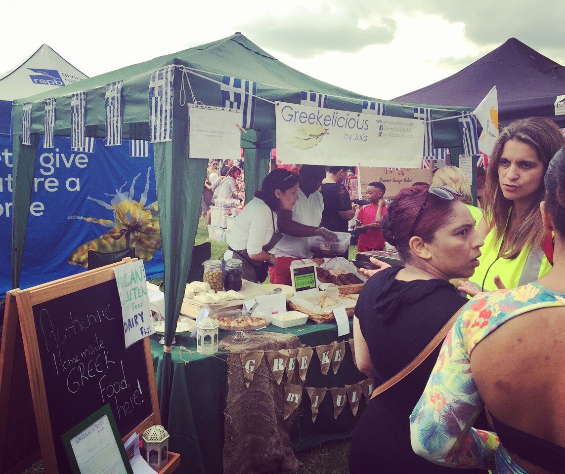 Big thanks to everyone who came yesterday <a href="/PlumMakeMerry/">Plumstead Make Merry</a> &amp; patiently waited in the rain to be served!