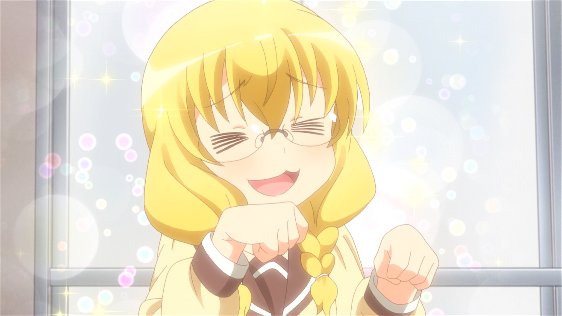 تويتر Tvアニメ 三者三葉 على تويتر 本日は24時よりtokyo Mx At X 24時30分よりbs11にてtvアニメ 三者三葉 第10話 鶏肉とケーキを食べまくる日 放送 照は何やらご満悦の様子 三者三葉 T Co 3w35zzqpdb