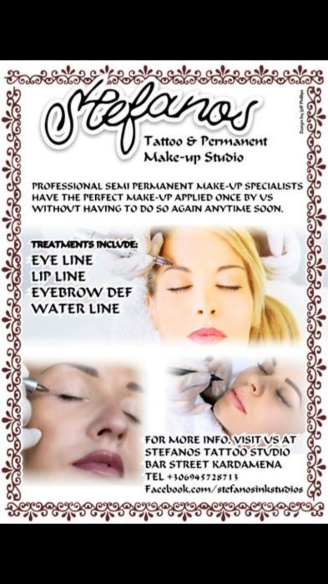 New for this summer! Permanent Make up! Come see us or message us for quotes 😜 #Kos2016