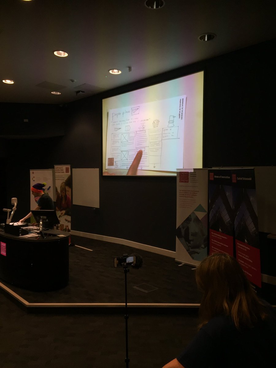 glynmottershead's tweet photo. Project Paper Plane gets paper demo. Allows transparent link between hyperlocal and dire editor #HTL16 https://t.co/seDhkG4Wdz