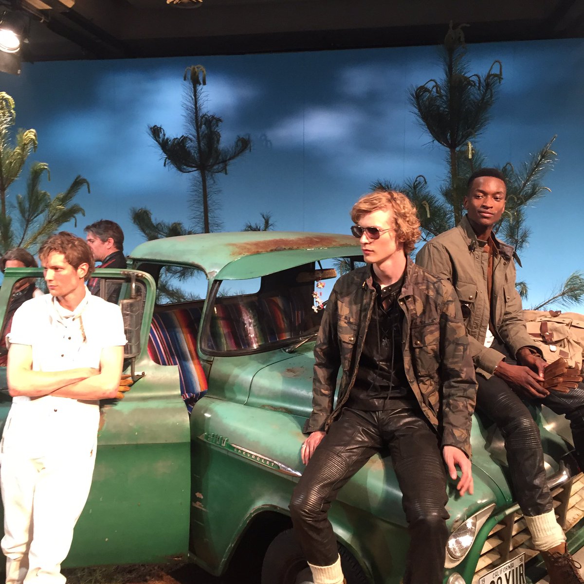 SKEWmag's tweet photo. BELSTAFF #LCMSS17 #LCM #SS17 https://t.co/xxsJxDO62R