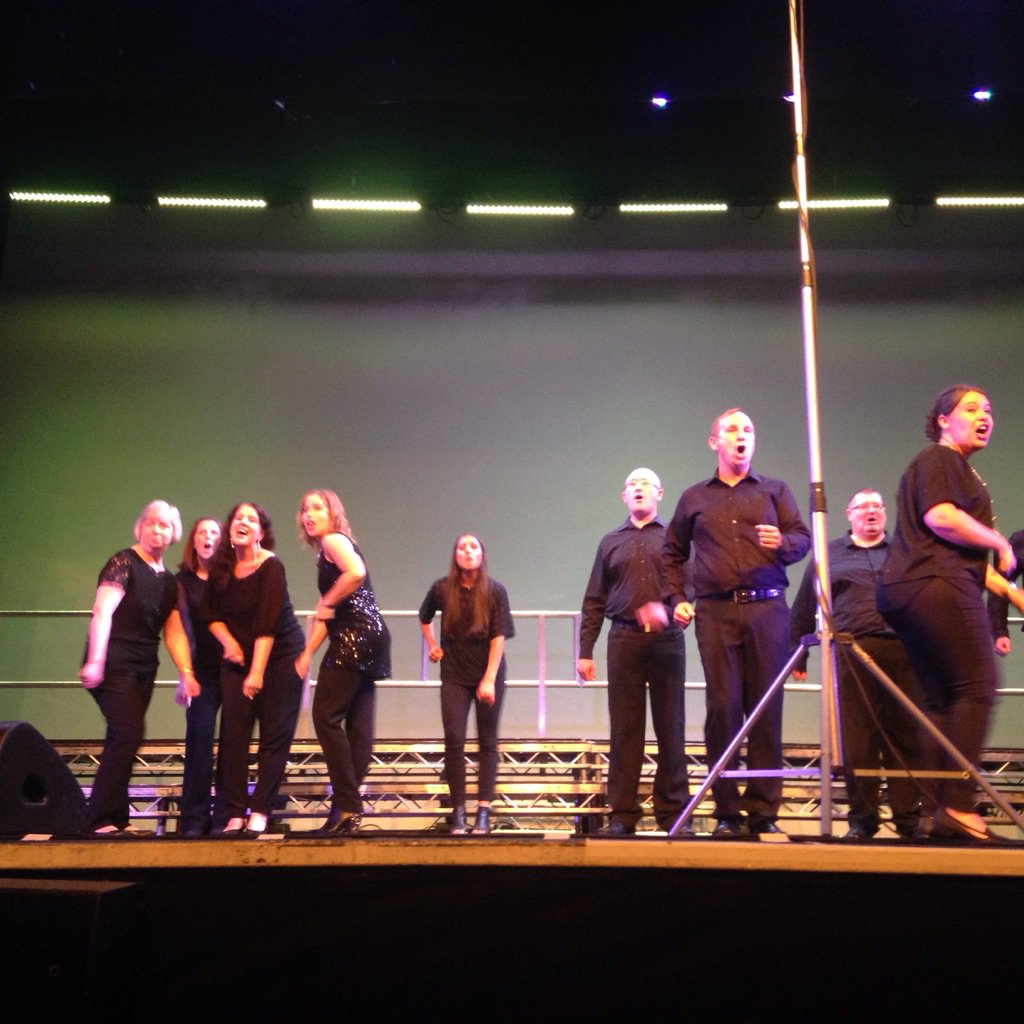 Salvacosta choir were brilliant - amazing sound. #choiroftheyear