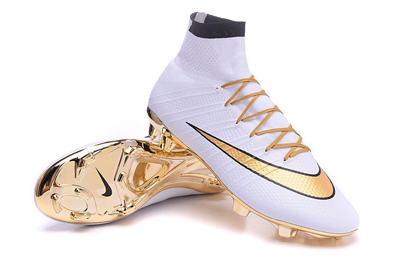 cr7 gold and white